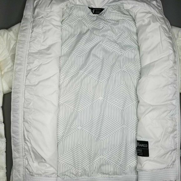 Under Armour Jacket Large Womens UA Uptown Puffer Full Zip Puffer Down Insulated - Picture 4 of 10